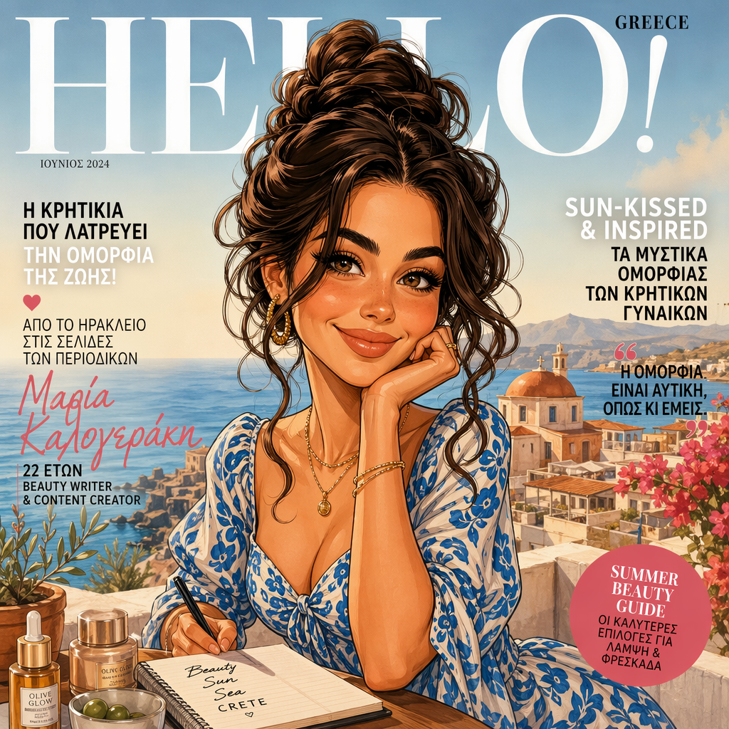 Sofia Kaneli caricature