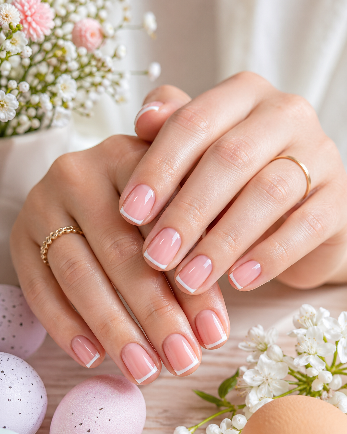 French Glow Nails: The Clean Greek Spring Manicure Everyone Can Wear image 1