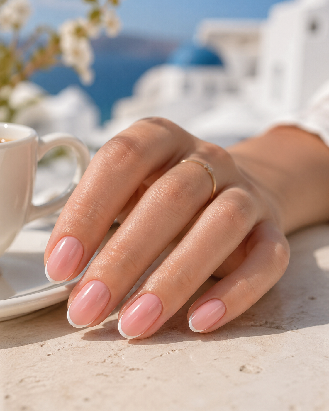 French Glow Nails: The Clean Greek Spring Manicure Everyone Can Wear image 2