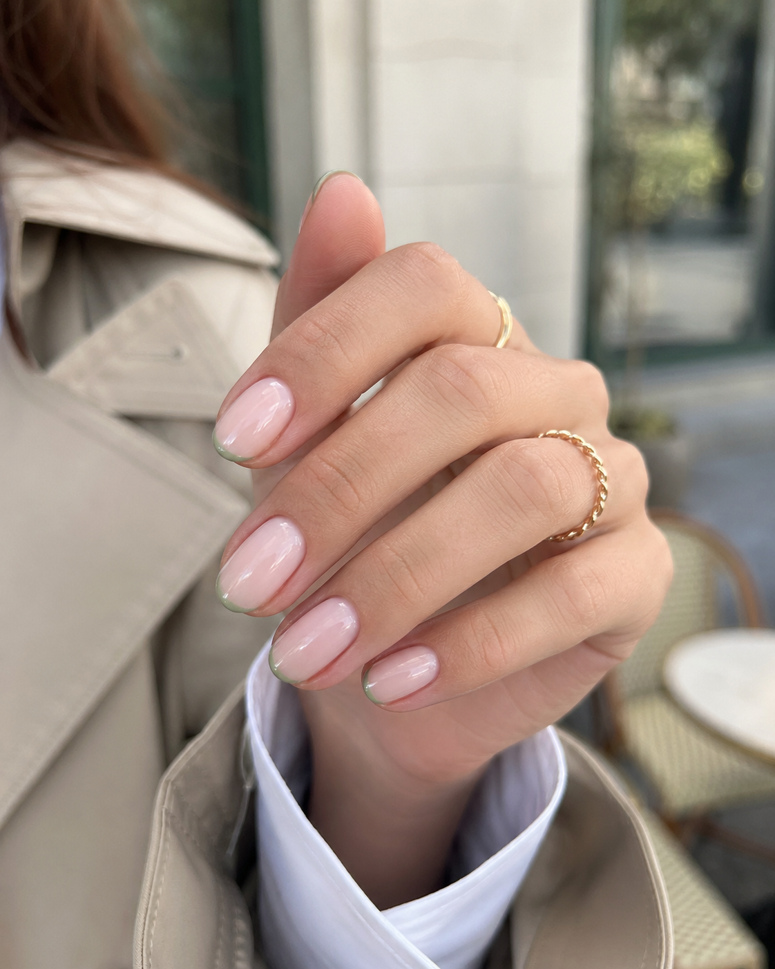 Micro French Nails Replace Heavy Nail Art image 3