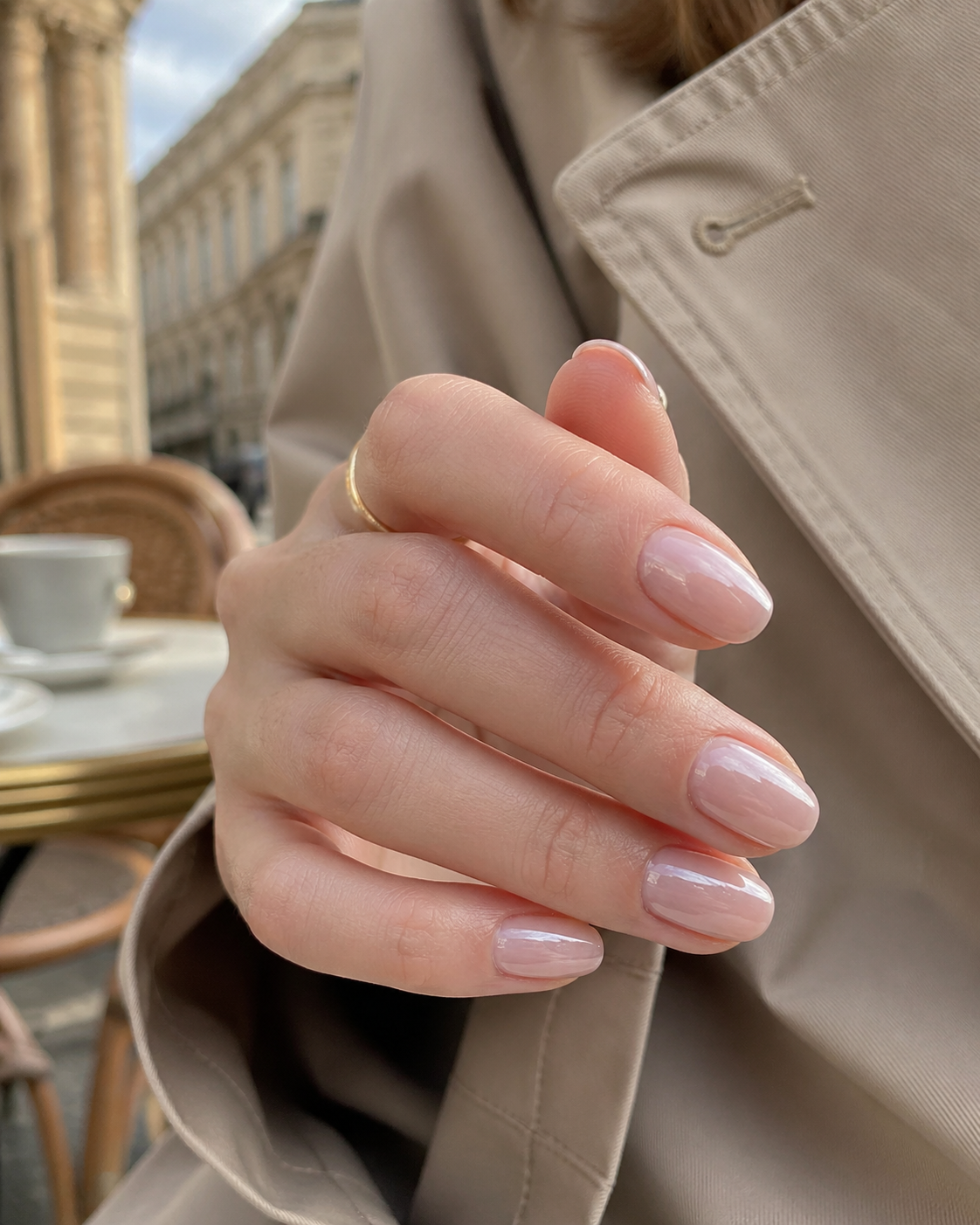 Glass Nails Are Europe’s Sleekest Spring Mani image 1