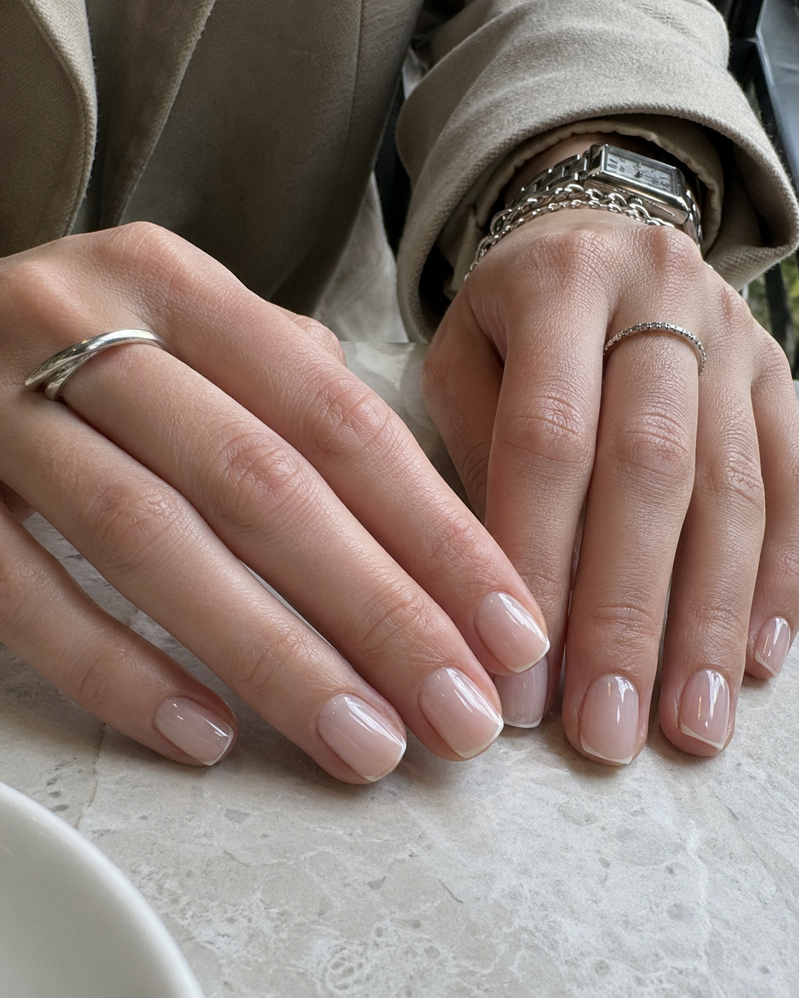 Glass Nails Are Europe’s Sleekest Spring Mani image 2