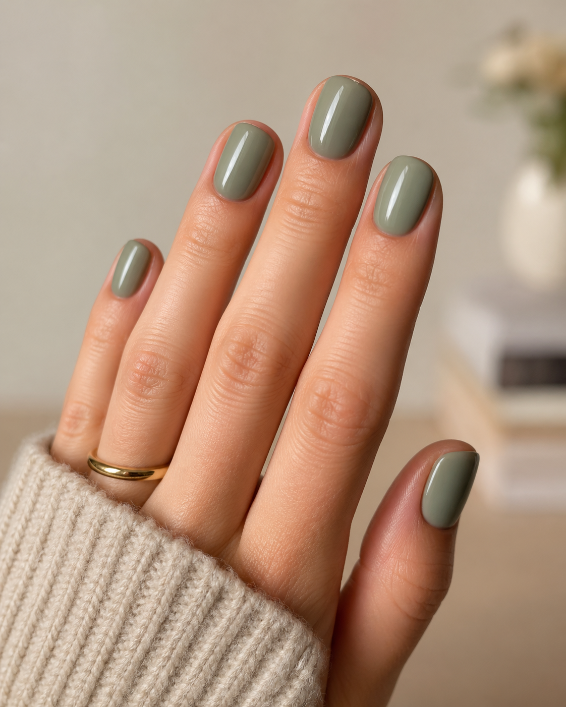 Sage Green Nails Are the Smartest March Color image 1