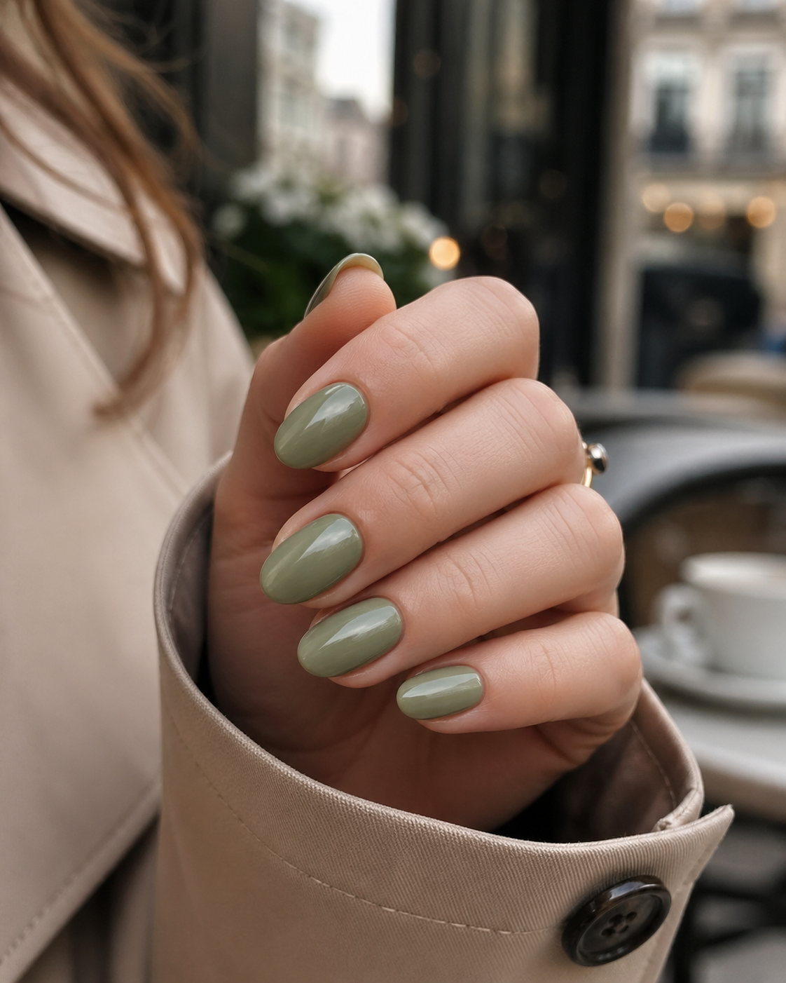Sage Green Nails Are the Smartest March Color image 3
