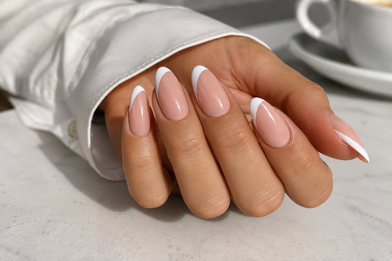 Side French Manicure: The Playful French Twist You Didn't Know You Needed