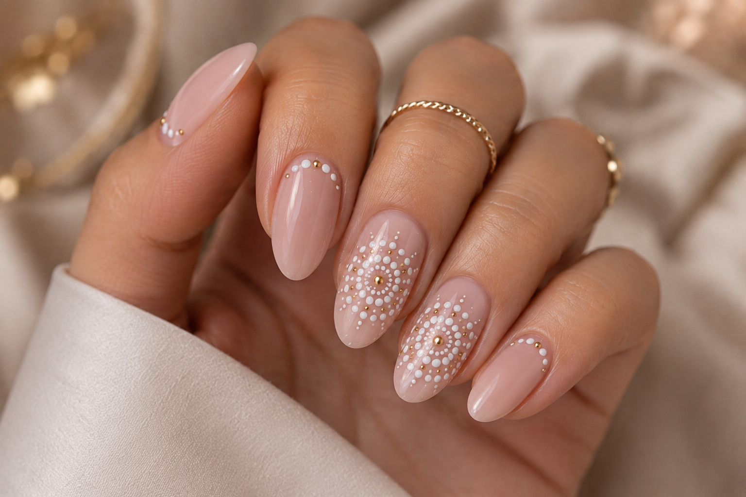 Mandala Dot Art Nails: Beauty That Begins from the Centre image 1