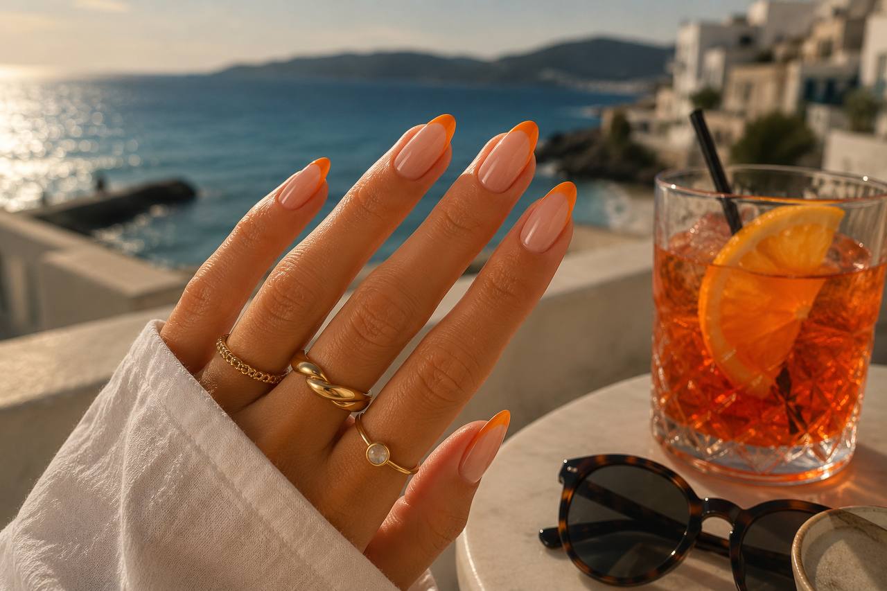 This Week Here in Greece: Bare Gloss Meets Aperol Orange