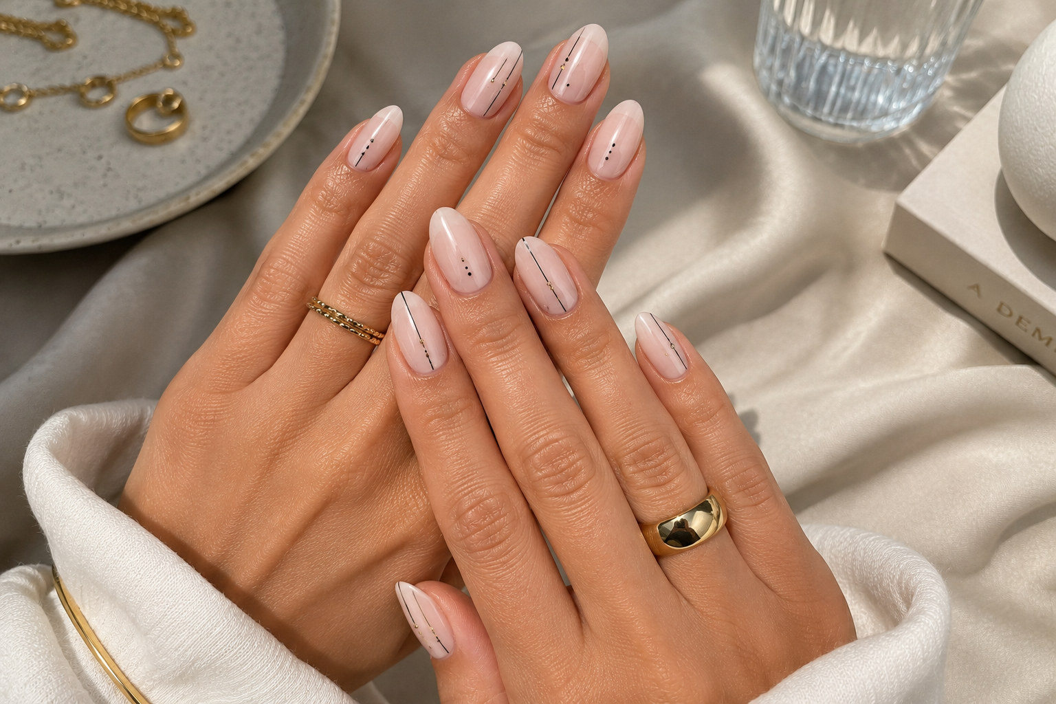 Minimal Dots & Lines: The Quiet Luxury Manicure That Never Needs to Show Off